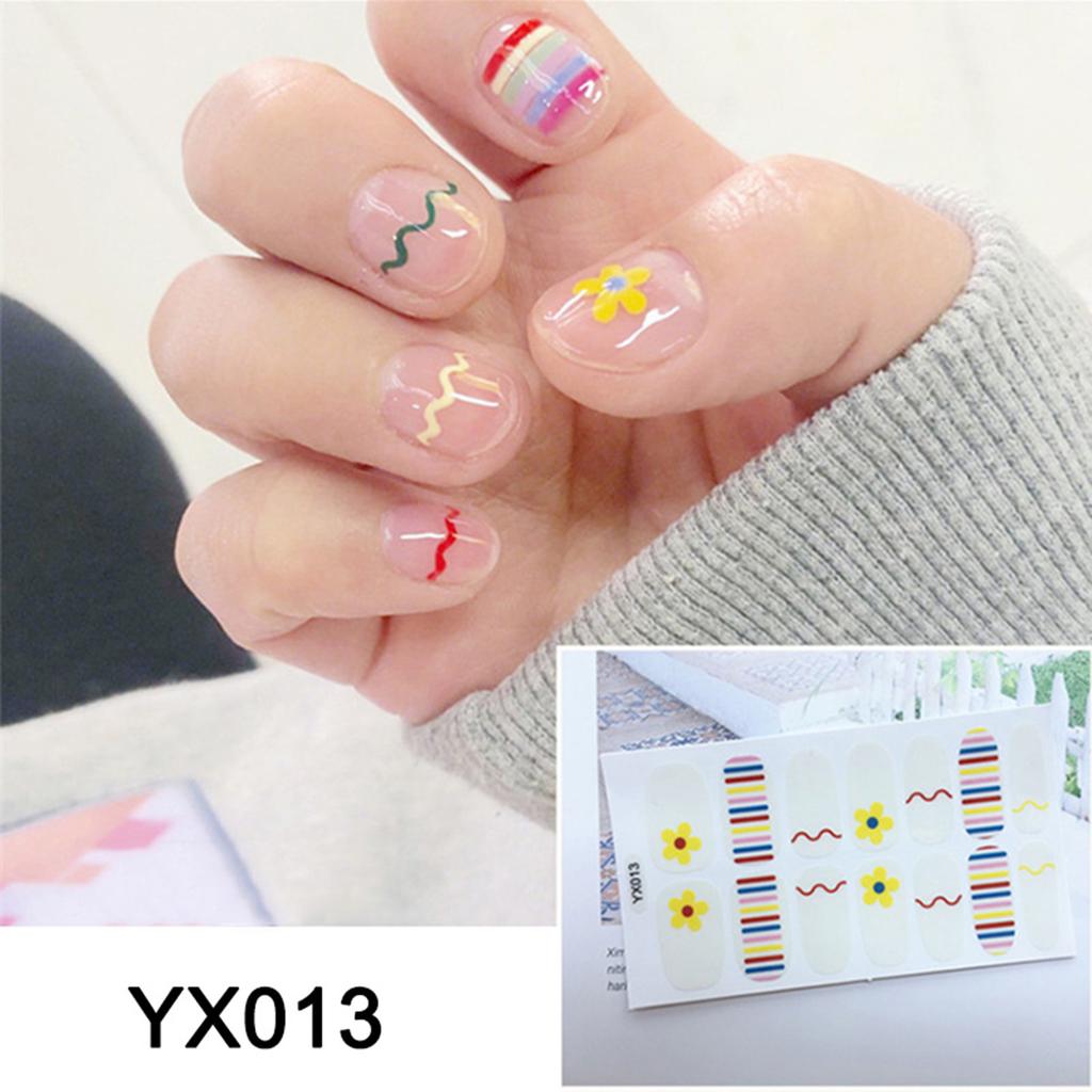 Hyuna Style Nail Stickers 14 Designs Paper Korean Fashion