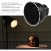 7 Inch Standard Reflector Diffuser Lamp Shade Dish with 60 Degrees  Honeycomb Grid for Bowens Mount