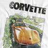 Chevrolet Unisex Adult Corvette Vintage Poster T-Shirt