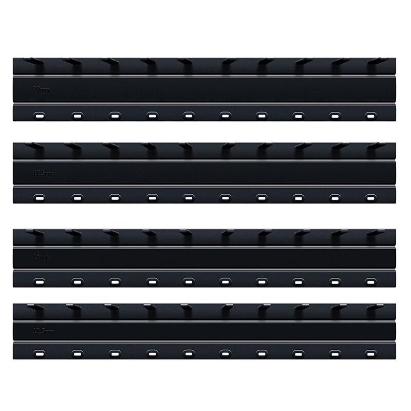 GOLDEN A4 10-Hole Plastic Binding Strips