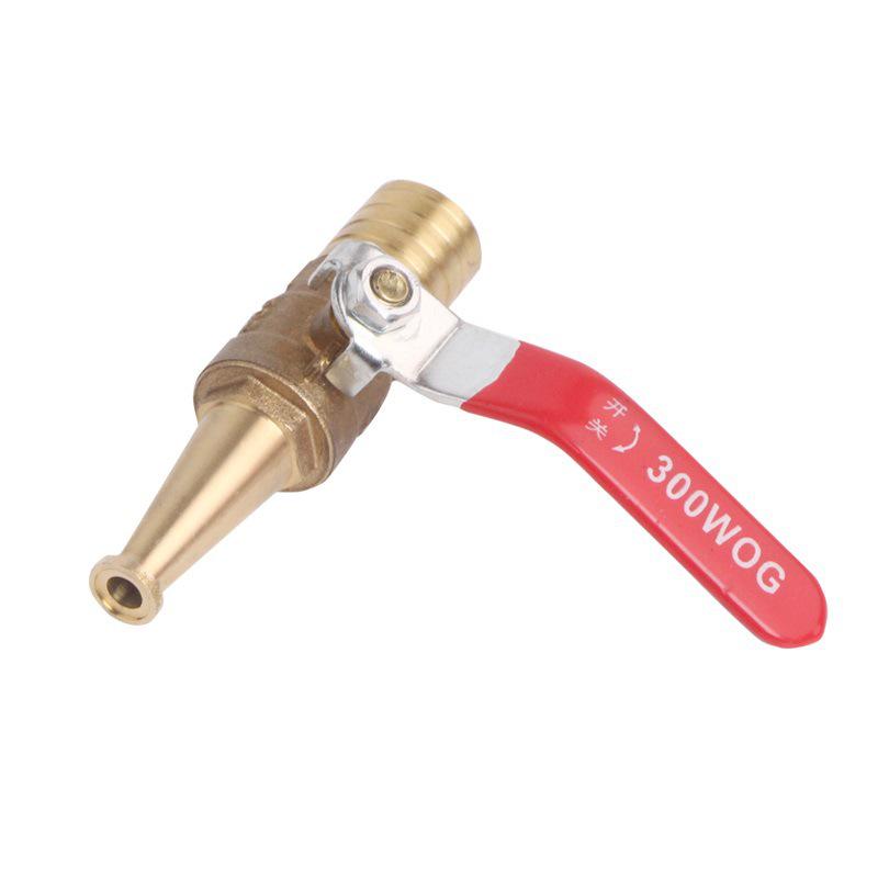 Высоконапорный пожарный рукавный ствол с медной муфтой и катушкой