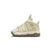 Air More Uptempo TD Coconut Milk Team Gold Детские кроссовки Кремовые, темно-коричневые DX1941-100