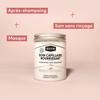 WAAM Cosmetics - Soin capillaire nourrissant Bio - Masque cheveux neutre multi-usage protecteur et nourrissant - Vegan - 300ml