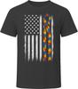 Autism Awareness American Flag Puzzle Ribbon T-Shirt