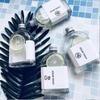 Плоская квадратная одноразовая стеклянная бутылка для сока, чая или вина - Креативная упаковка