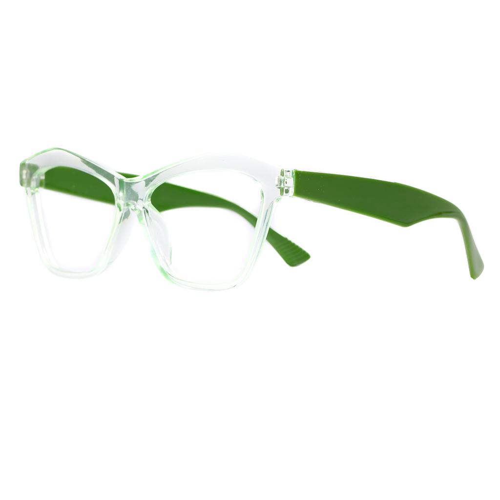 2PCS Full-Frame Cat Eye Presbyopic Glasses Blue Light Blocking Reading Eyewear Fashion Care of Eyes for Men And Women