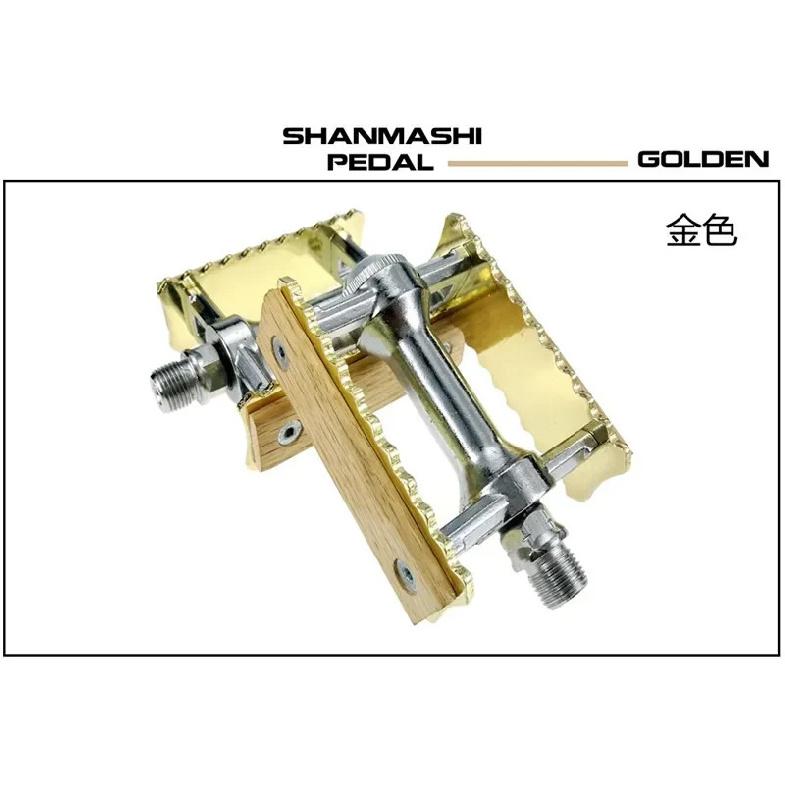 New Non-slip Pedal Ultralight Bike  MTB Road Bike Pedal Cycling Classical Retro Wooden Styles Bicycle Pedals