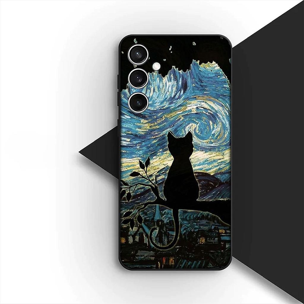 Cover for Apple iPhone 17 16 14 15 Plus Pro Max 16E ProMax + 15Plus 15+ 16+ Casing Phone Case Van Starry Night Gogh Painting