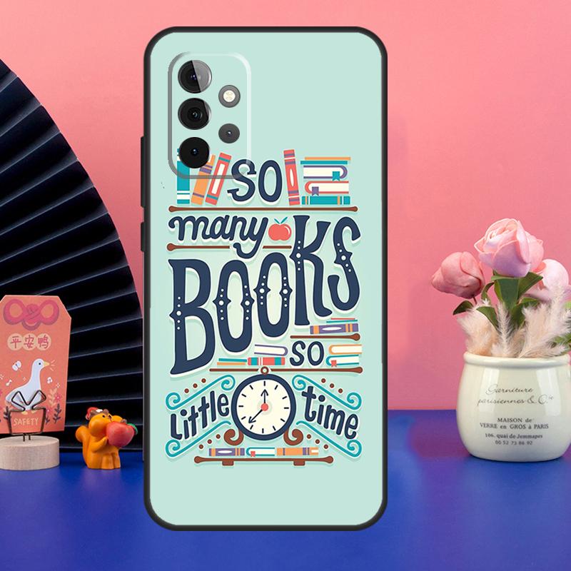 Иллюстрация «Читать книги» Чехол для Samsung Galaxy A54 A34 A24 A14 A73 A53 A33 A23 A13 A52 A32 A22 A12 A51 A71 Обложка