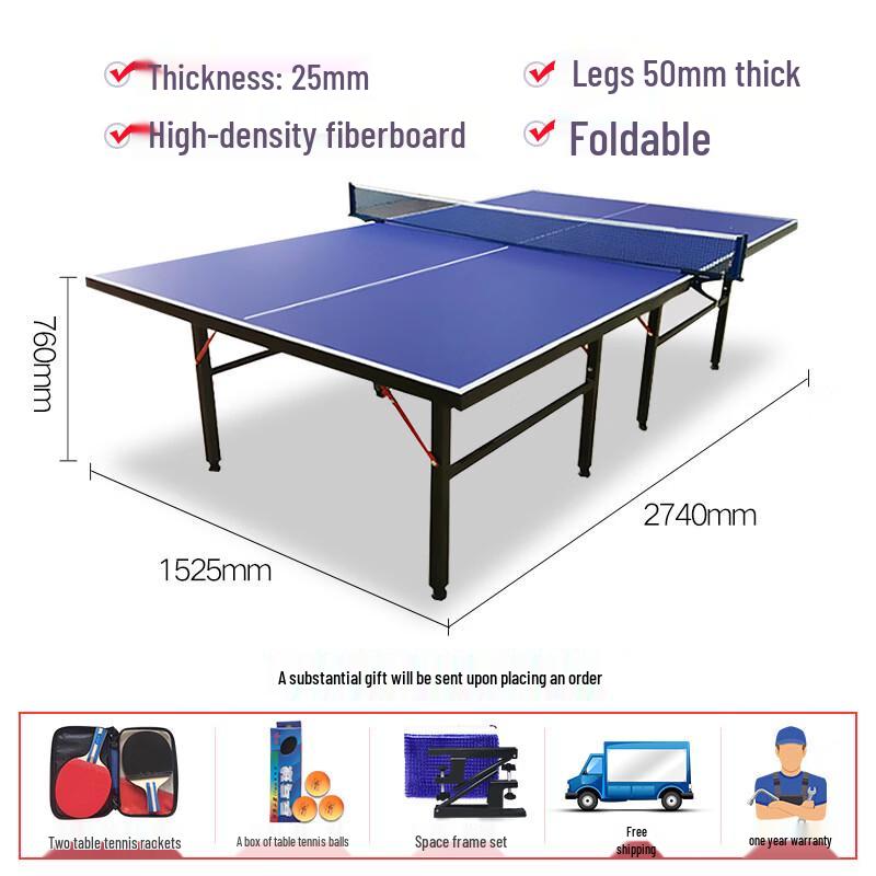 Shuofengying Indoor Foldable Ping Pong Table