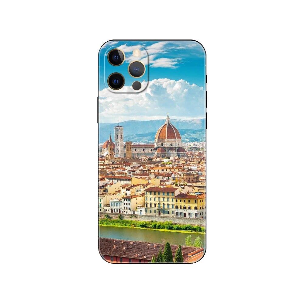 Чехол для телефона с пейзажем для iPhone Samsung Galaxy Redmi Xiaomi Oppo OnePlus Note SA 7 8 9 10 11 12 13 14 20 21 22 23 53 54 Pro Max Plus Ultra TPU Soft