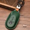 Genuine Leather Car Key Case Cover for Mercedes-Benz W203 W210 W211 Amg W204 C E S Cls Clk Cla Slk Classe Smart Car Keychain