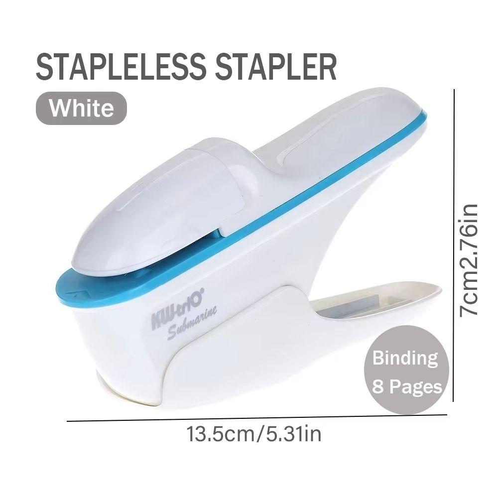 Handheld Document Binding Tool Safe No Nails Stapling Machine Ticket Paper Binding