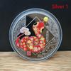 2025  Year Of The Snake Commemorative Coins Chinese Zodiac Medals 3D Relief Coins Collectibles  Year Coins