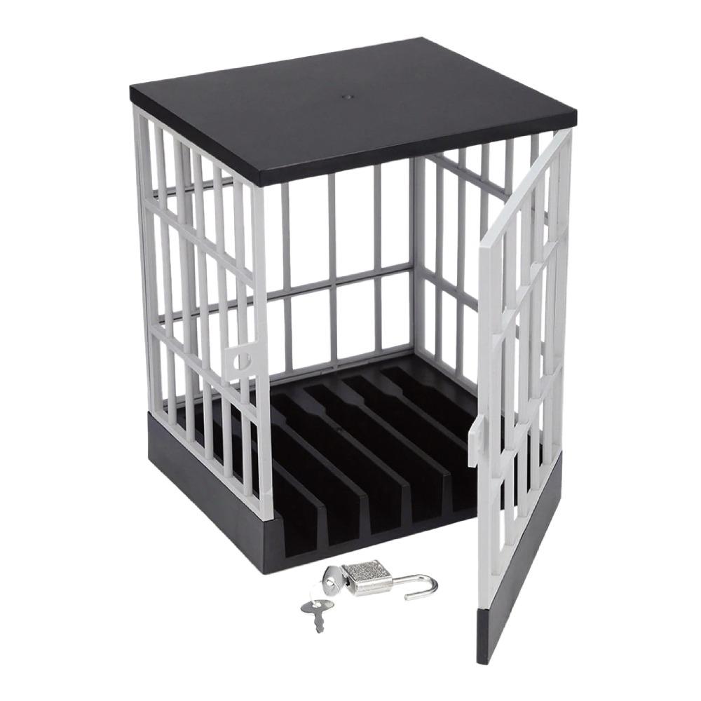 Storage Box Mobile Phone Jail Locking Cage Cell Lock Up Cell Phone Jail Lock Box  Family