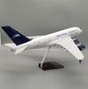 Diecast Plane 46CM 1/160 Airplane Airbus 380 A380 Argentina Airline Model Light Wheel  Collection Airliner Gift Display