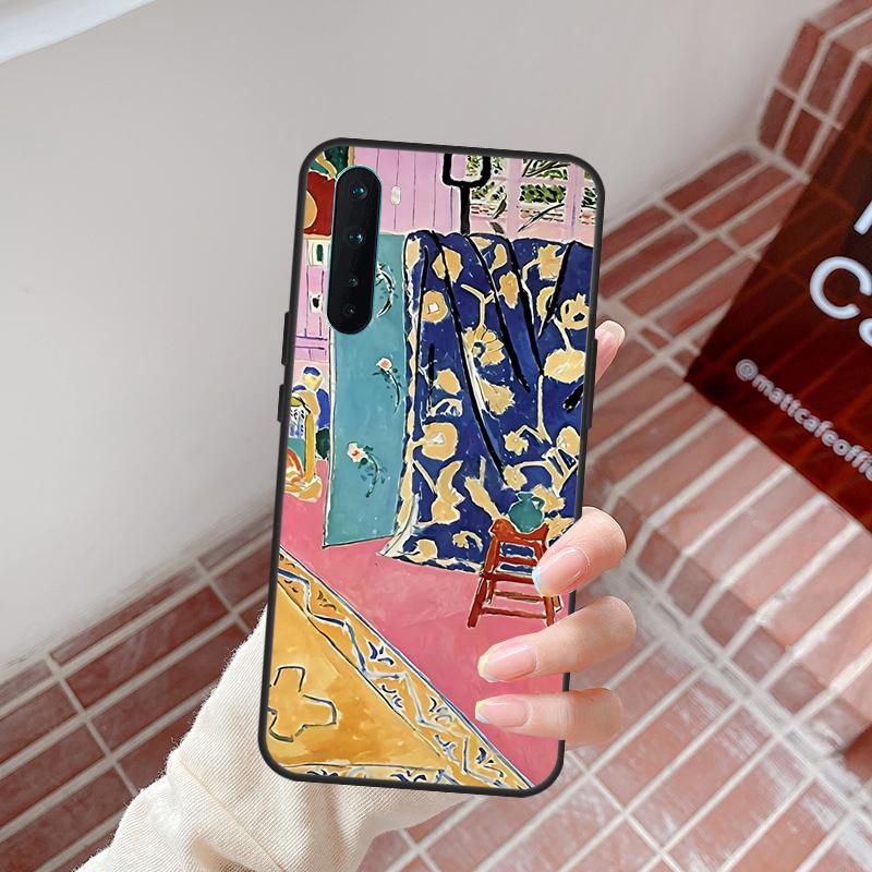 Matisse Oil Painting Case For OnePlus 13R 12R 10R 13T 15 13 12 11 10T 8T Nord CE 4 3 2 Lite N20 N30 Nord 5 Cover