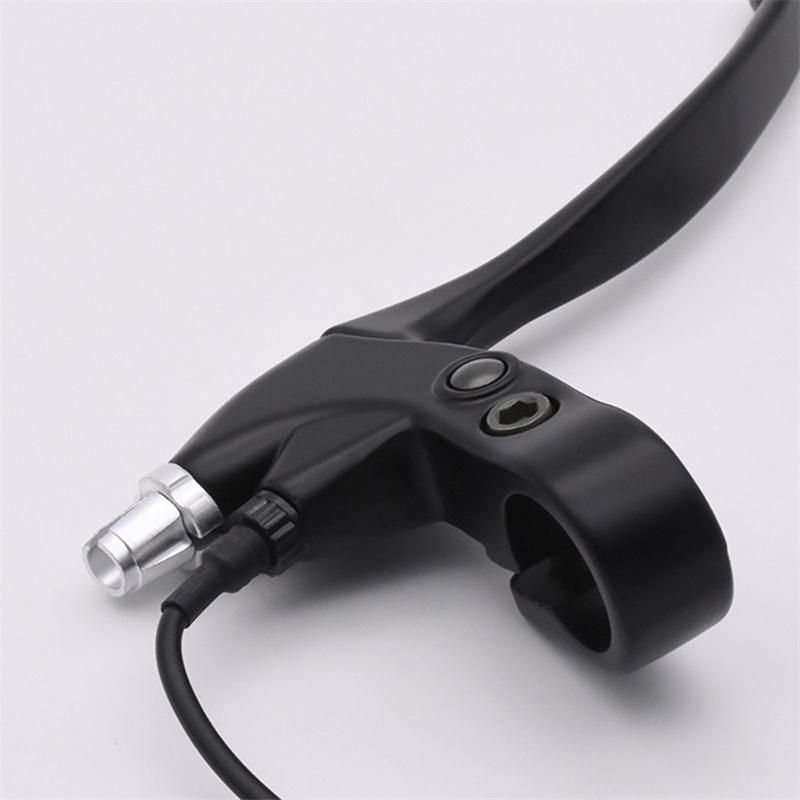 E-Bike Rear Brake Handle 1Pair Wear Resistant Brake Lever Replacement Part Universal Fit for Electric Bicycle Daily Repair Acces