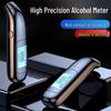 Высокоточный цифровой алкотестер: Портативный USB-перезаряжаемый алкотестер для самотестирования