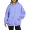 Unisex Loose Casual Autumn/Winter Hooded Pullover with Drawstring and Drop Shoulder Sleeves