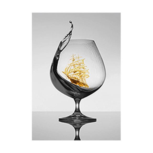 Романтический бокал для вина, парусник, холст, картина, постер, современное искусство, настенная картинная галерея, ресторан, бар, украшение для дома, гостиной