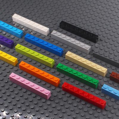Детали строительных блоков малого размера, кирпич 1x8 длинный кирпич, основные аксессуары