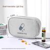 Portable Travel Medicine Organizer: Compact Pill Box & First Aid Kit for Students & Dorms