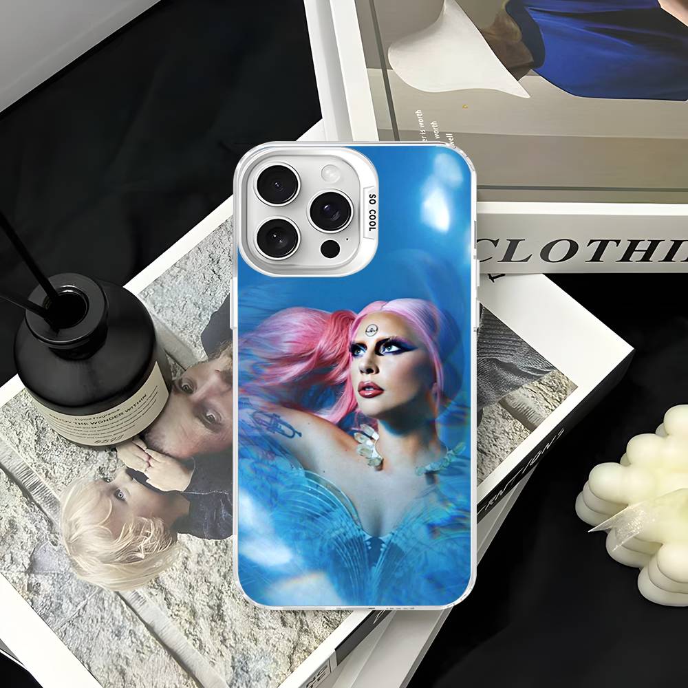 Singer L-Lady Gaga Mayhem Phone Case For IPhone 17 16 15 14 13 Pro Max Plus Matte Color Back Cover