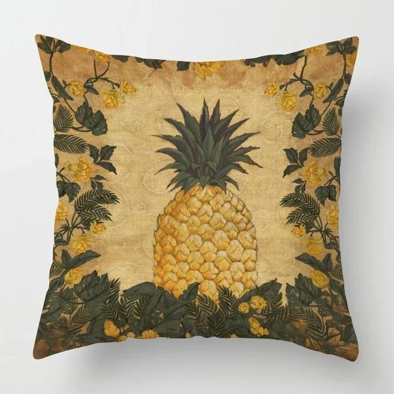 Скандинавская осенняя домашняя декорация Наволочка для подушки-пледа Чехол для подушки на диван Эстетика гостиной в гавайском стиле