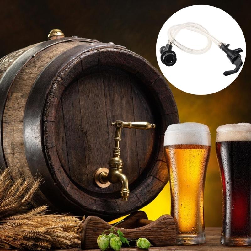 Leak Proof Beer Faucet System for BBQs and Weddings Ball Lock Beer Line Assembly Practical Home Brewing Accessory