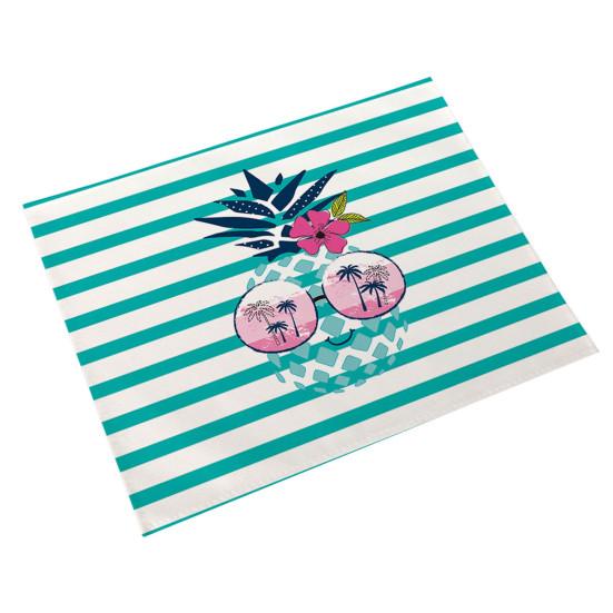 Уникальная водонепроницаемая теплоизоляционная многоразовая машинная стирка подушка для стола с ананасом для подставки для чаши ресторана