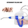 30 мл Ветеринарный Дренчер Пистолет для Непрерывного Введения Автоматическая Кормушка для Крупного Рогатого Скота Рюкзак Емкость для Лекарств Дренчерный Пистолет с или без