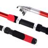 Rod Portable Fishing 21m Telescopic Fiberglass Fishing Pole Travel Sea Fishing Spinning Rod