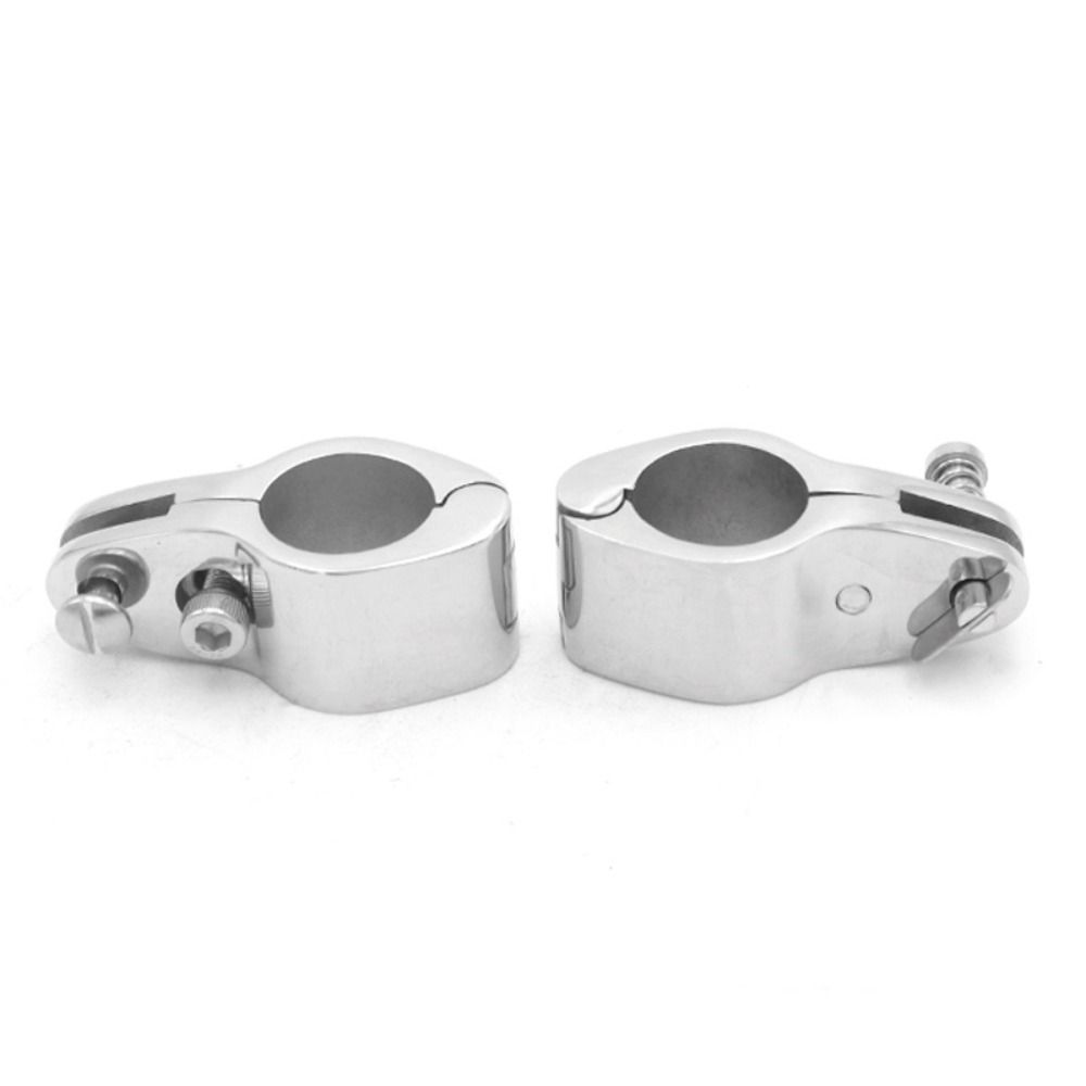 Heavy Duty Boat Top Hinged Jaw Slide Clamp Stainless Steel 316 Marine Hardware Practical Support