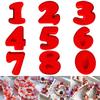 Large Silicone 0-9 Number Cake Tin Mould Birthday Party Baking Tool
