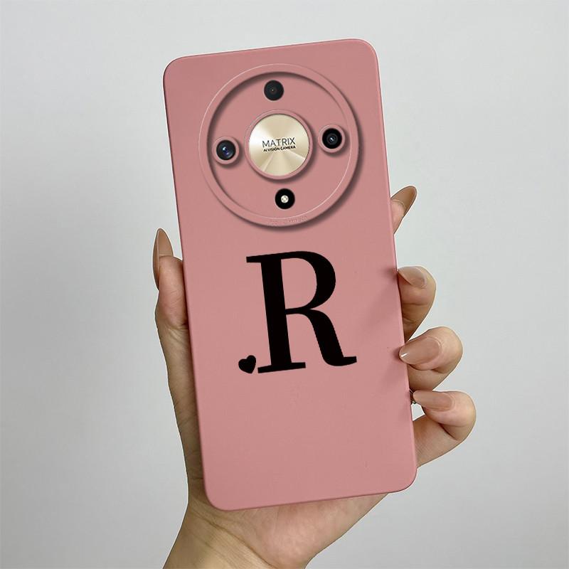 For Honor Magic5 Lite Case Magic 6 Lite Cute Couple Letters Cover Soft TPU Phone Case For Honor Magic6 Lite Magic 5 Lite Bumper