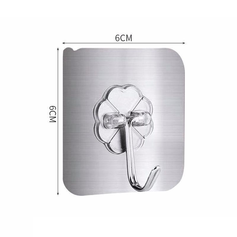 1Pcs Strong Adhesive Hook Seamless Photo Frame Hanger Hook Waterproof Kitchen Bathroom Accessories Multifunctional Storage Hook