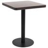 VidaXL Bistro Table Dark Brown 60x60 Cm MDF