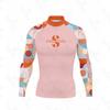 UPF 50 Long Sleeve Rash Guard Swimming Snorkeling UV Protection Quick Dry Unisex Swimwear