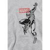 Spider-Man Childrens/Kids Outline Heather Pull Over Hoodie