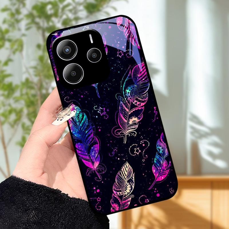 Стеклянный Чехол Для Телефона Для Redmi Note 14 Pro 4G 5G Закаленное Стекло Чехол Для Телефона Для Redmi Note14 Pro+ Funda 14Pro Plus 5G Защитные Чехлы