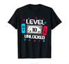 Unlocked Gamer Video Game Clothing Womens T-shirt Funny Round Womens T Shirt Tshirt