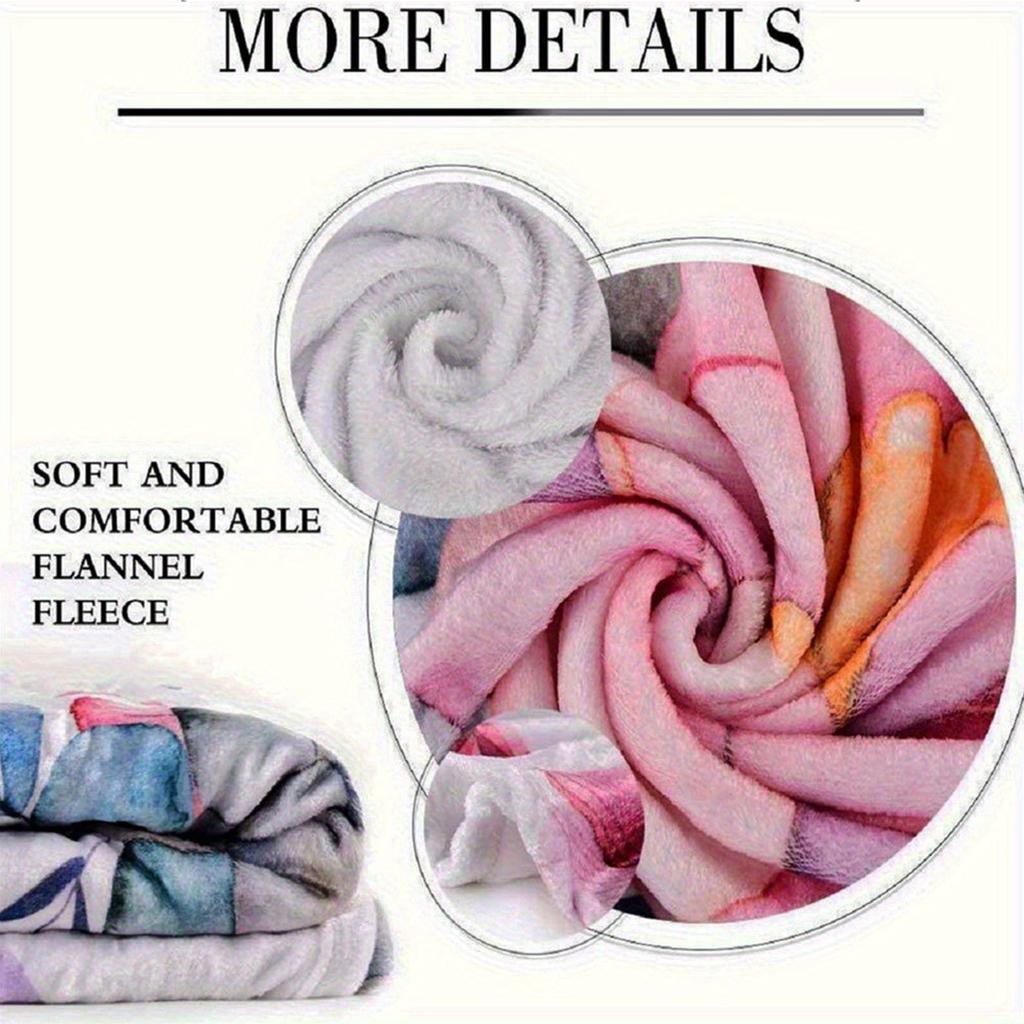 1PC Cartoon Son Goku Print Flannel Blanket, High quality All Seasons, Home Decor, Warmth and Comfort, Perfect for Christmas Gifts