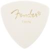 Pick 346 SHAPE CLASSIC CELLULOID PICKS 72 WHITE - COUNT,THIN
