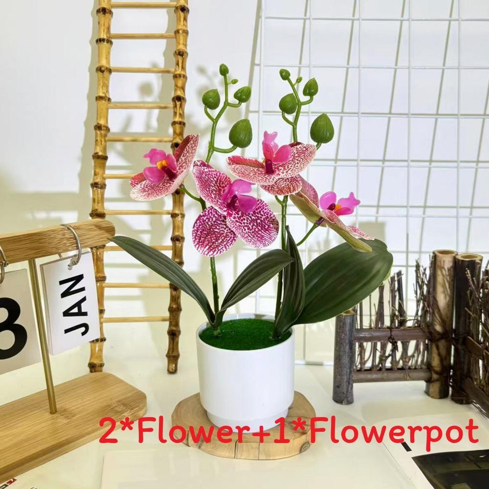 Phalaenopsis Flowers Artificial Decorative Plant For Home And Decoration Event