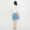 Lap Denim Shorts Cut Line As2dp560