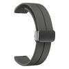 For Keep B4/Huawei Watch Fit Mini 16mm Silicone Band Replacement Watch Strap,Black Folding Buckle