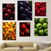Delicious Fresh Fruit Strawberries Watermelon Blueberries Kitchen  Poster Canvas Paintings Wall Art Pictures Home