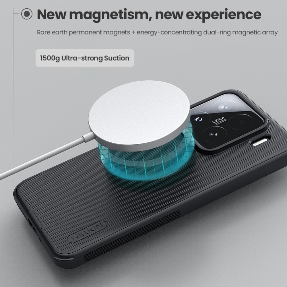 Для Xiaomi MI 15 Pro 5G чехол для телефона Nillkin Super Frosted Shield Pro Magnetic Hard PC+TPU Shell противоударный задний чехол