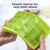 4/6/8/15/24 сетка большой лоток для льда гигантский большой пищевой силиконовый кубик льда квадратный лоток форма DIY льдогенератор лоток для кубиков льда